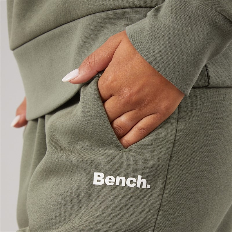 Womens Siloh Tracksuit Khaki Ash - Image 3