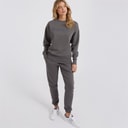Womens Dera Tracksuit Washed Charcoal