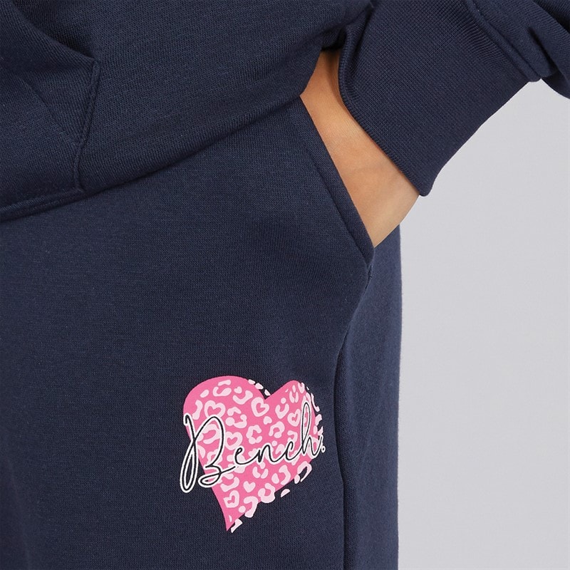 Girls Srean Hoodie And Joggers Tracksuit Navy - Image 5