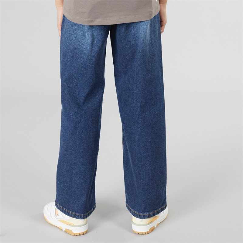 Girls Maxina Wide Jeans Dark Wash - Image 2