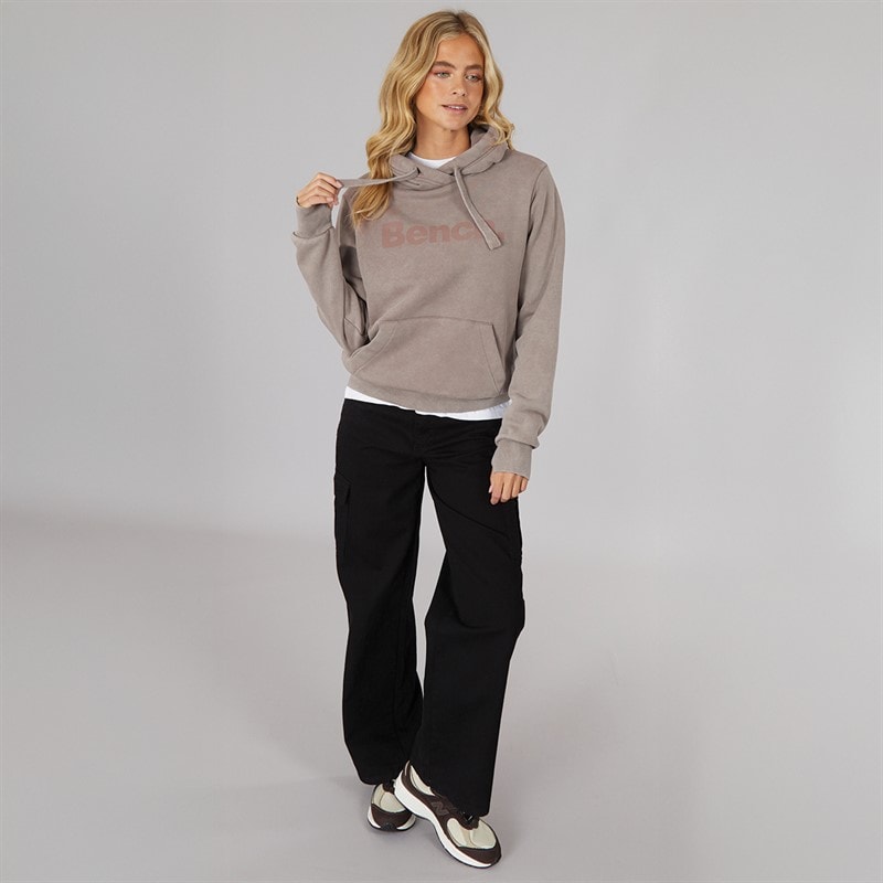 Womens Lerenna Hoodie Warm Washed Taupe - Image 4