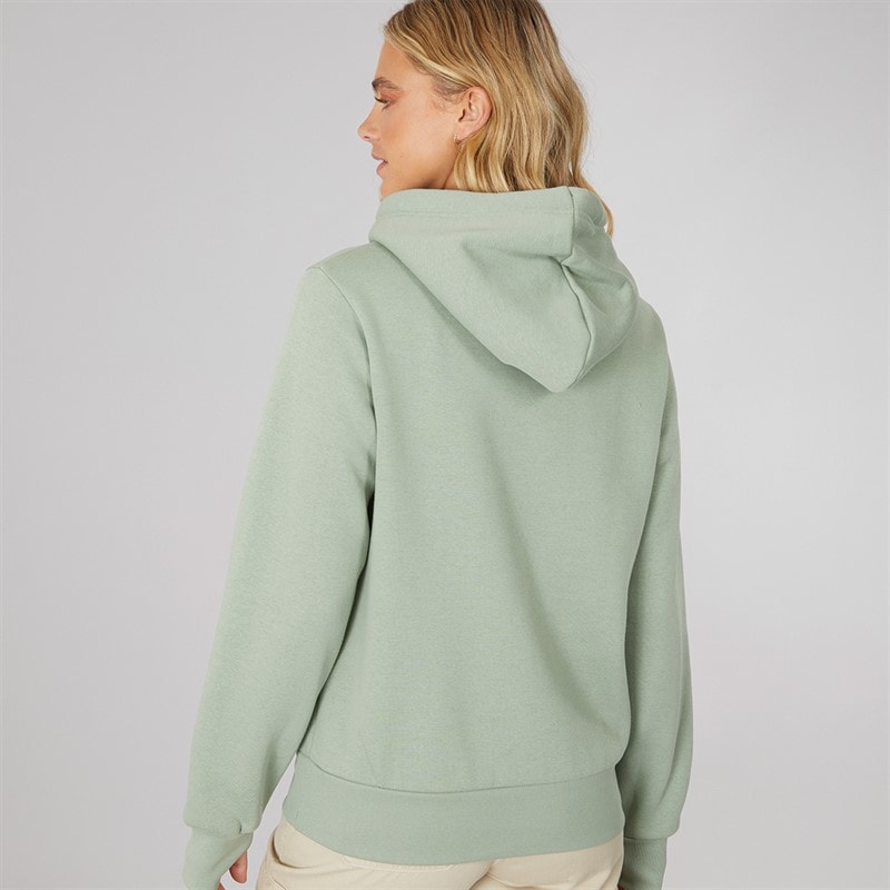 Womens Emerre Hoodie Dark Sage Green - Image 2