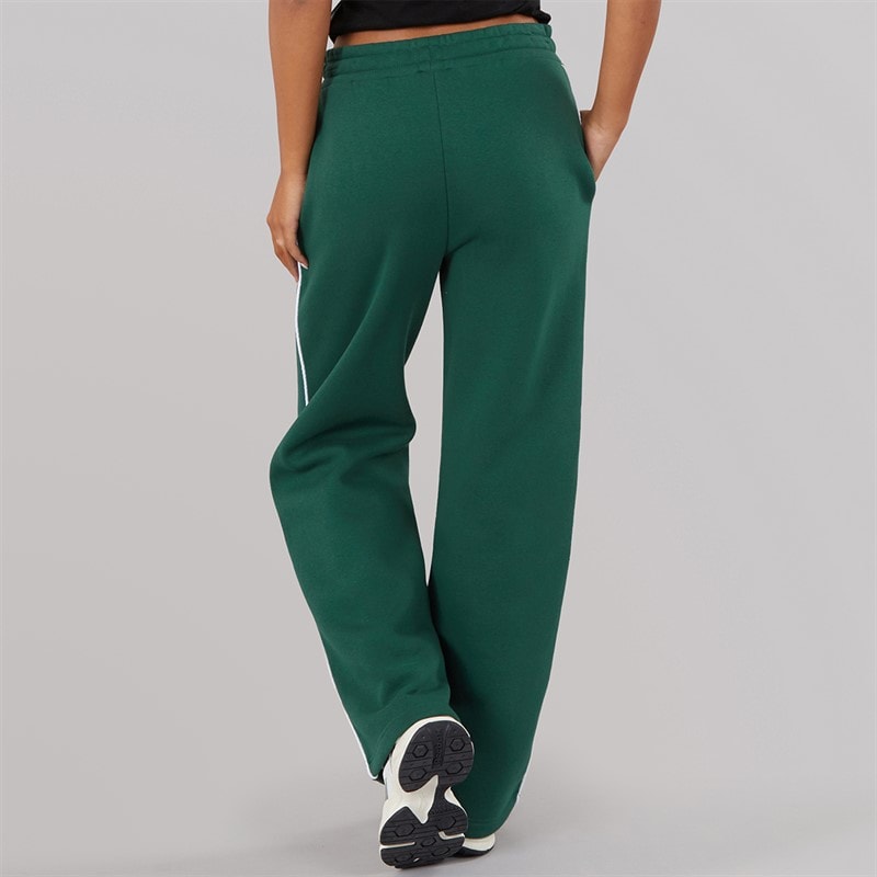 Womens Sura Wide Leg Joggers Deep Emerald - Image 3