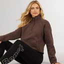 Womens Zilia Sweatshirt Coffee