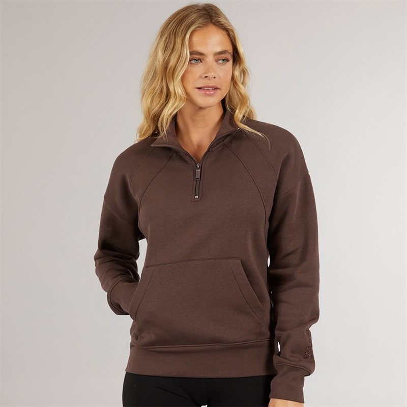 Womens Zilia Sweatshirt Coffee - Image 3