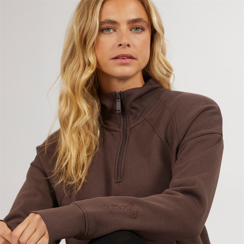 Womens Zilia Sweatshirt Coffee - Image 4