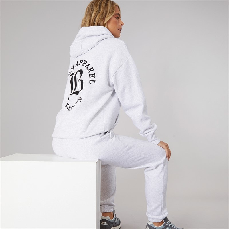 Womens Tracksuit Grey Marl - Image 2