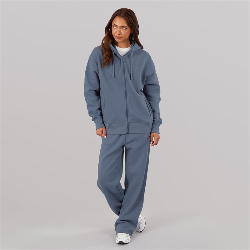 Womens Zip Thru Tracksuit Honest Indigo - Image 4