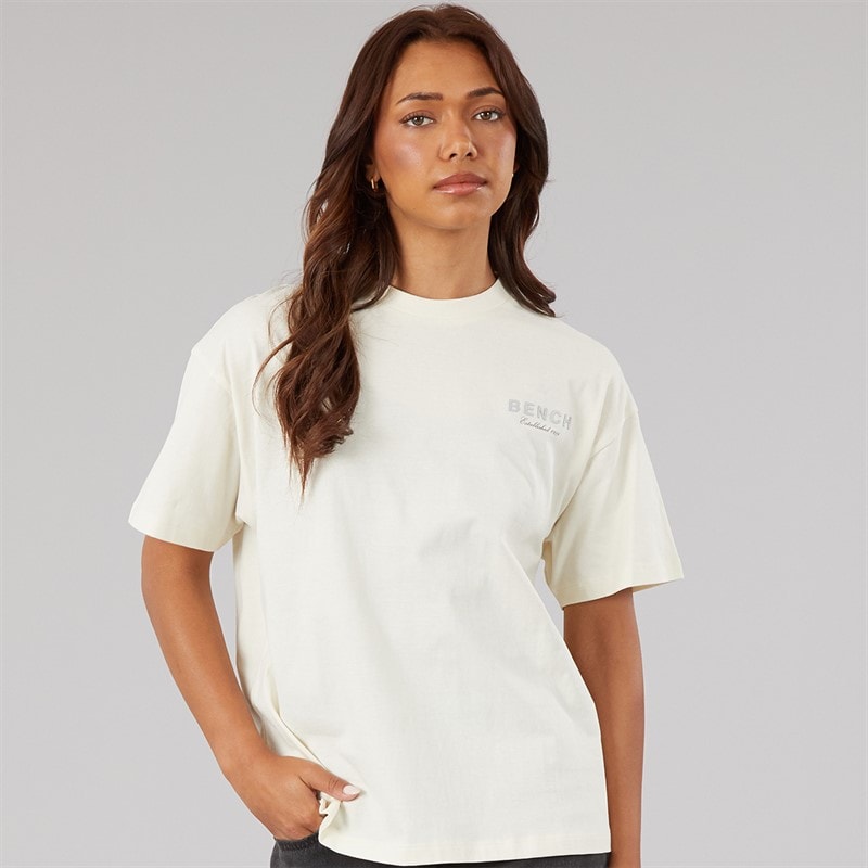 Womens Yalo T-Shirt Winter White - Image 3