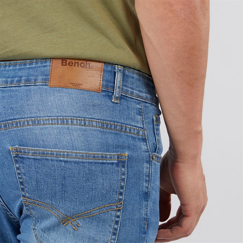 Mens Ralemo Skinny Jeans Midwash - Image 3