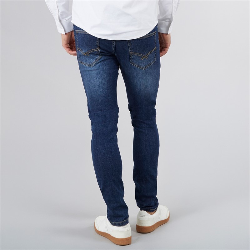 Mens Ralemo Skinny Jeans Darkwash - Image 2
