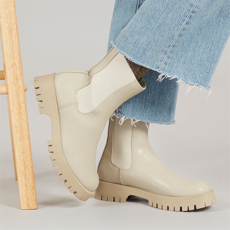 Womens Broomfield Chelsea Boots Taupe - Image 1