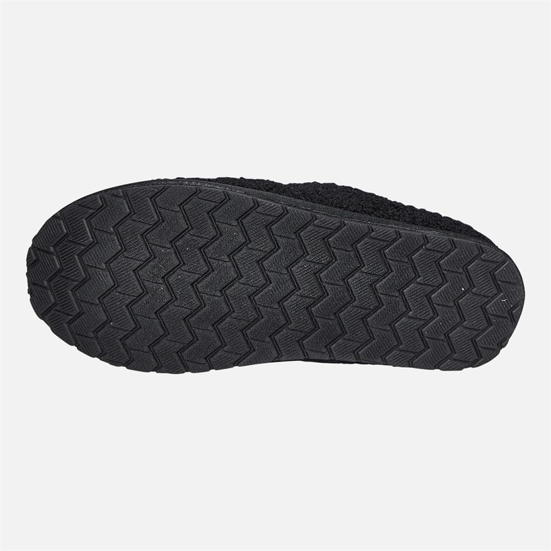 Womens Abbie Mule Slippers Black - Image 4