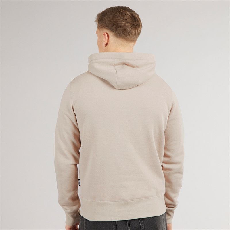 Mens Trassi Hoodie Stone Grey - Image 2