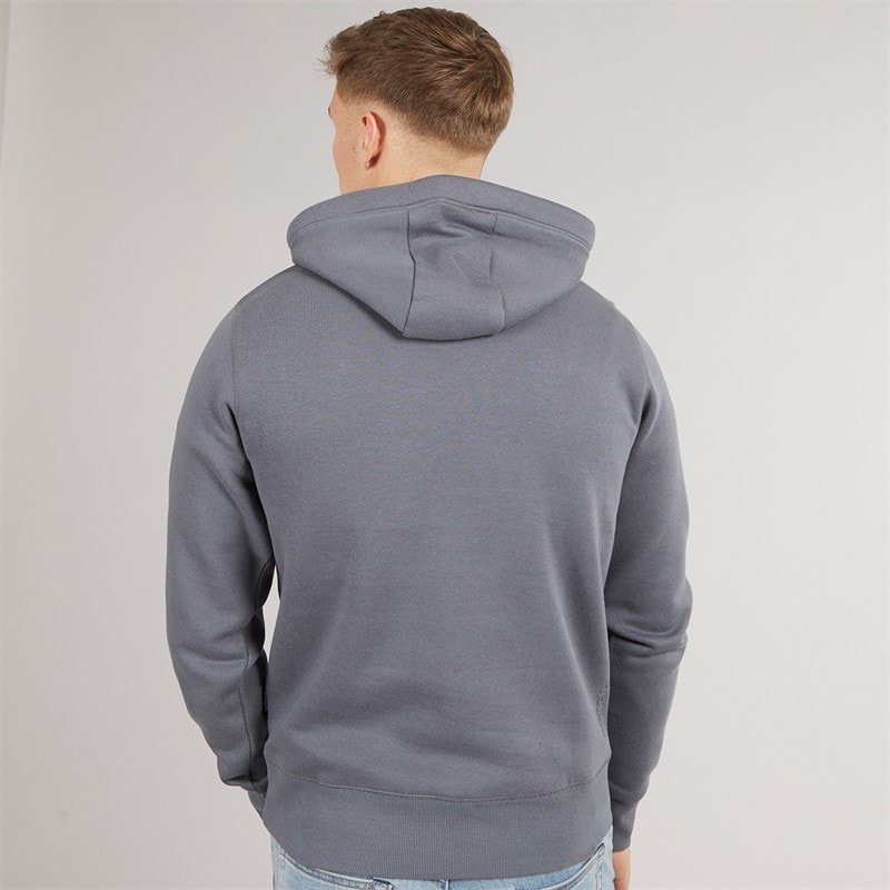 Mens Trassi Hoodie Steel Grey - Image 2