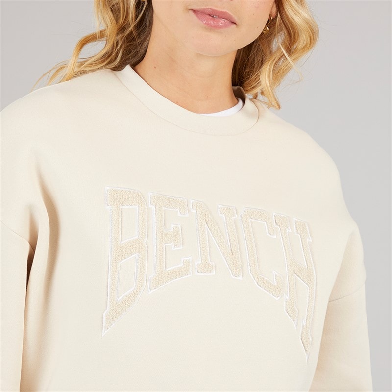 Womens Lioh Oversized Sweatshirt Chalk - Image 3