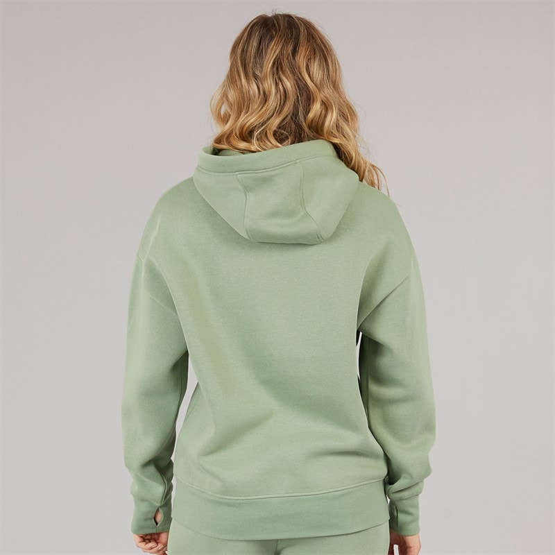 Womens Riddy Oversized Hoodie Sage Green - Image 2