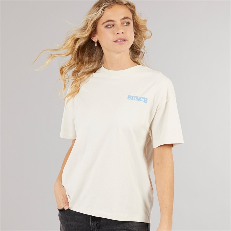 Womens Dernia T-Shirt Off White - Image 2