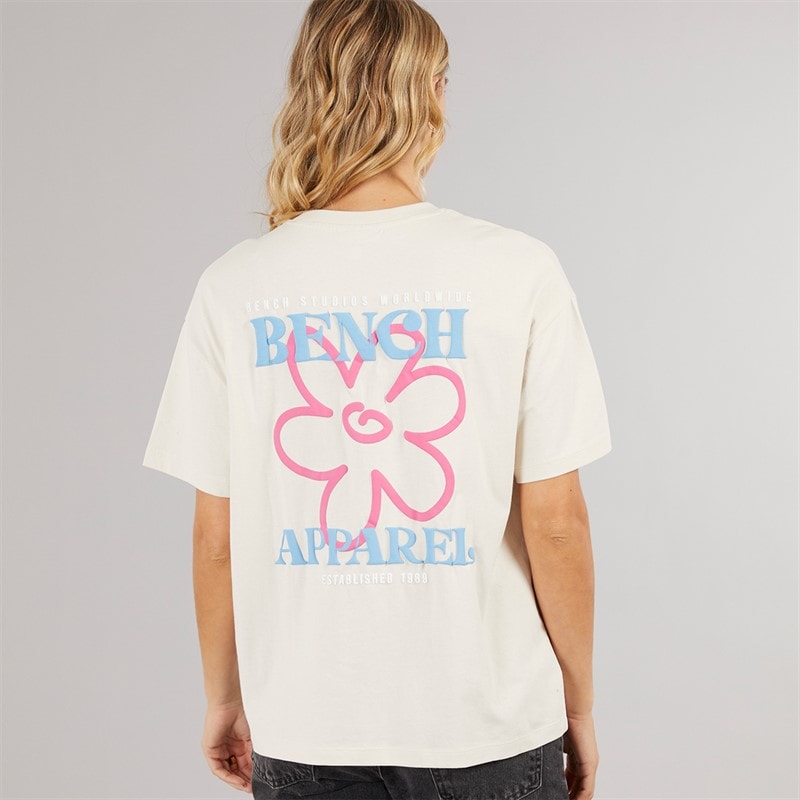 Womens Dernia T-Shirt Off White - Image 3