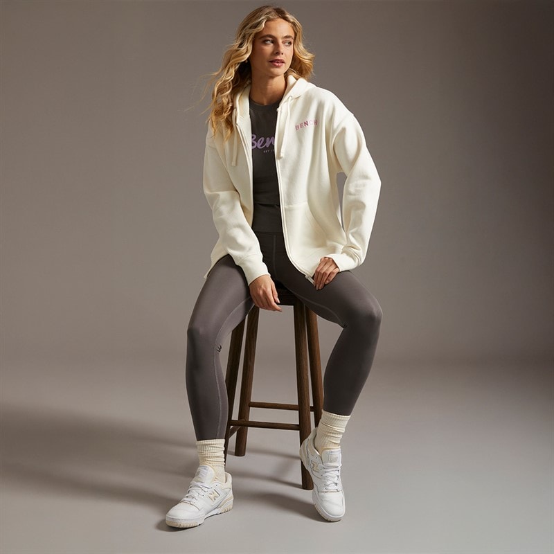 Womens Catryn Hoodie Winter White - Image 4
