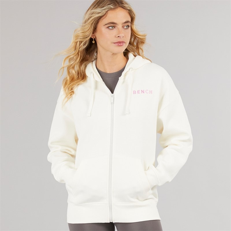 Womens Catryn Hoodie Winter White - Image 5