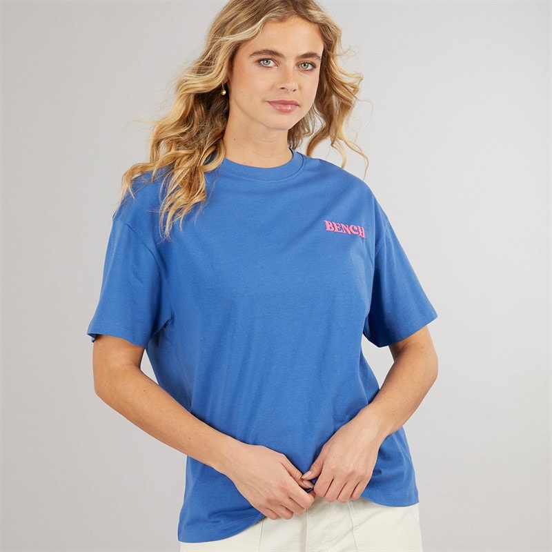 Womens Dernia T-Shirt Cobalt Blue - Image 2