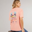 Womens Craya T-Shirt Pink Coral