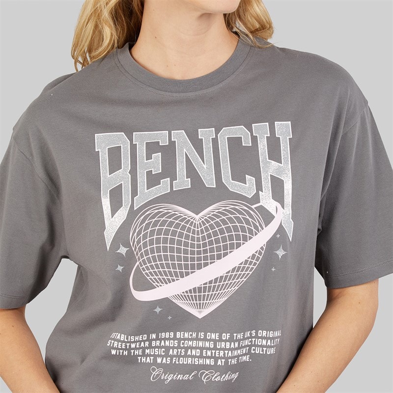 Womens Jilen T-Shirt Charcoal - Image 3