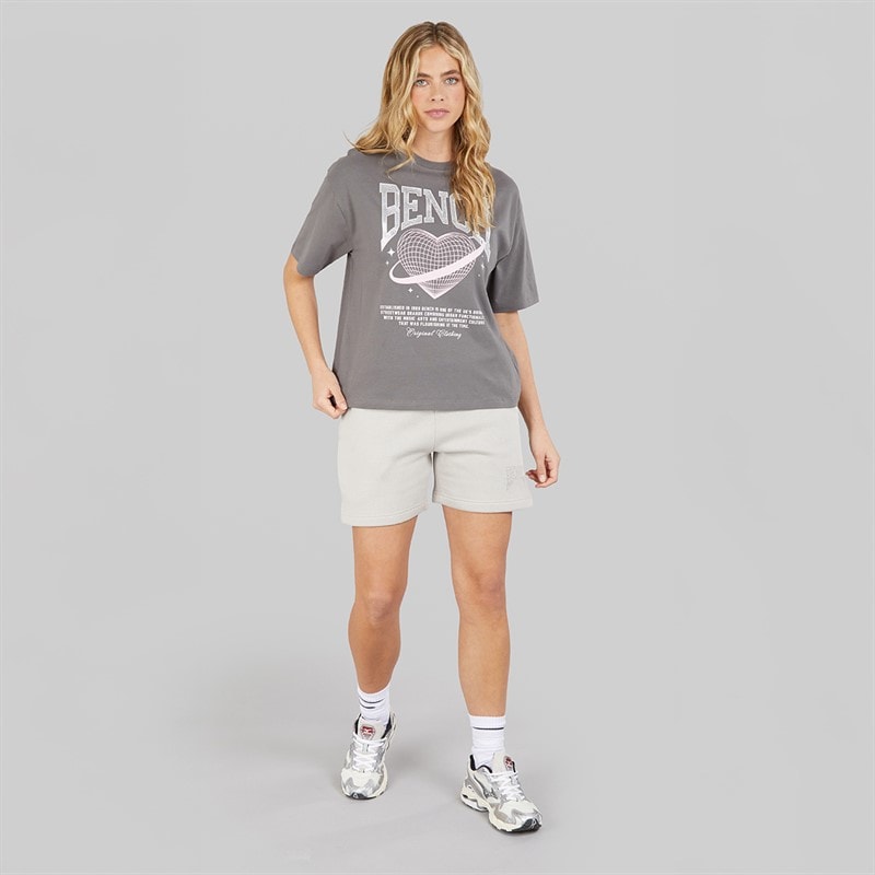 Womens Jilen T-Shirt Charcoal - Image 4