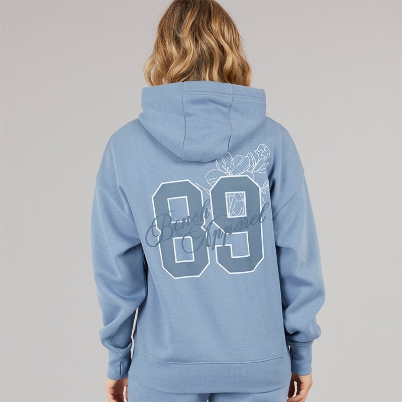 Womens Pella Hoodie Dusky Blue - Image 3