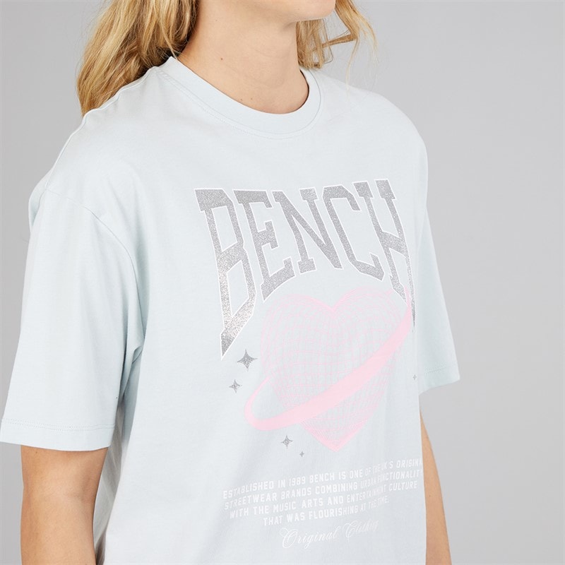 Womens Jilen T-Shirt Light Blue - Image 3