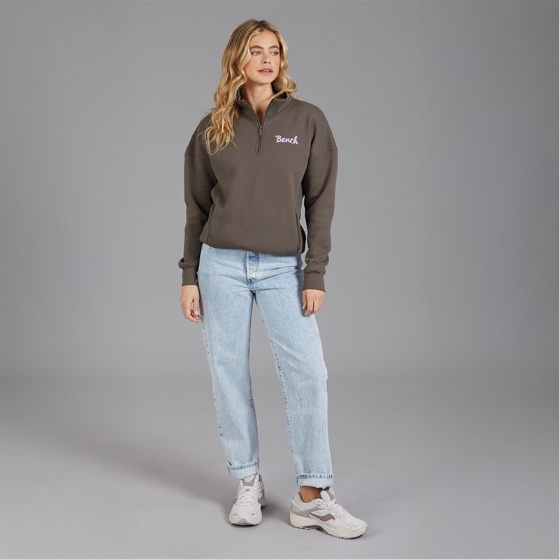 Womens Casiah Sweatshirt Charcoal - Image 4
