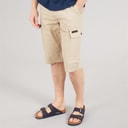 Mens Avaros Cargo Shorts Stone