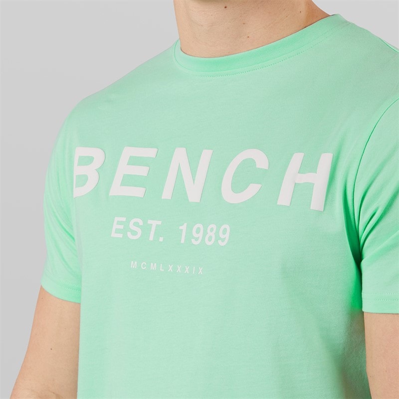 Mens Nuvero T-Shirt And Shorts Set Deep Mint - Image 3