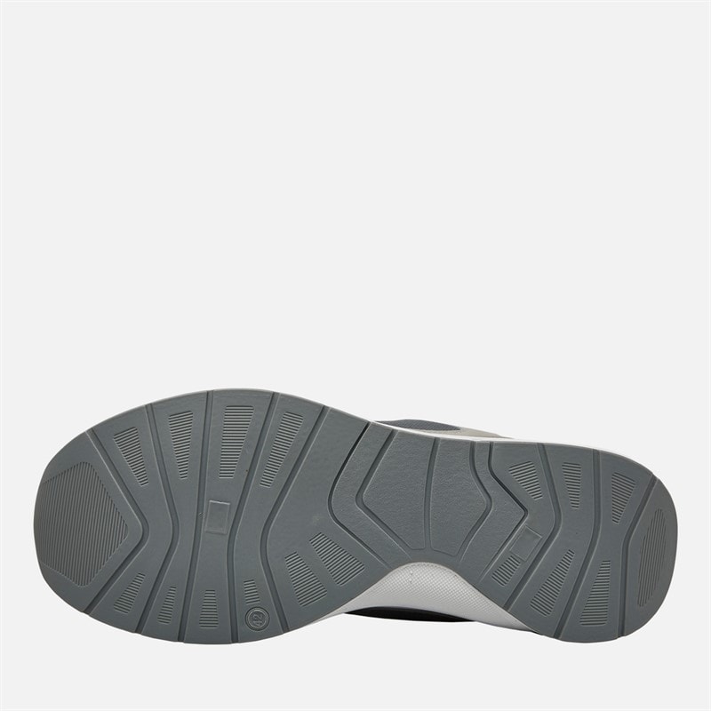 Bench Mens Derker Trainers Dove/Grey - Image 2