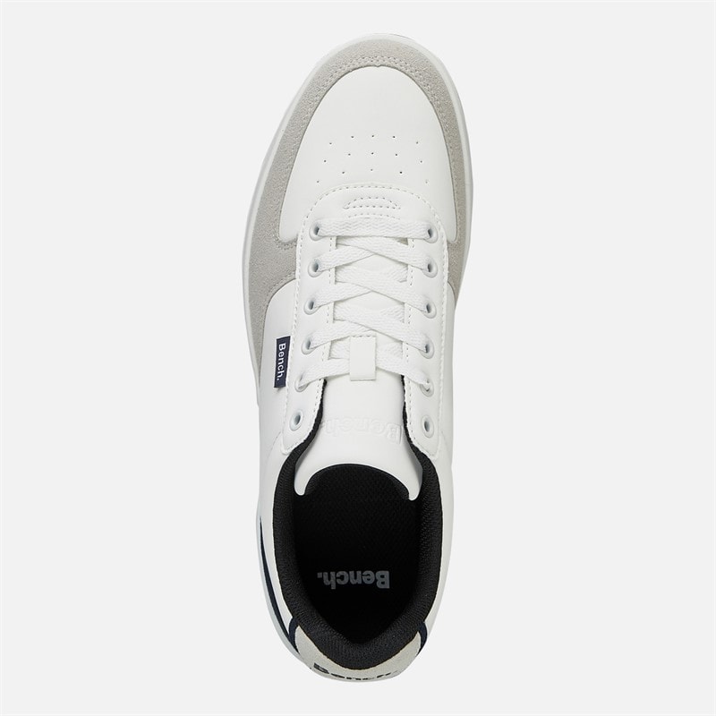 Mens Grainger Trainers Light Grey/Navy - Image 4