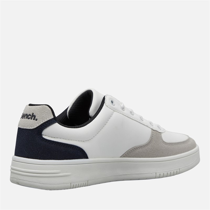 Mens Grainger Trainers Light Grey/Navy - Image 5