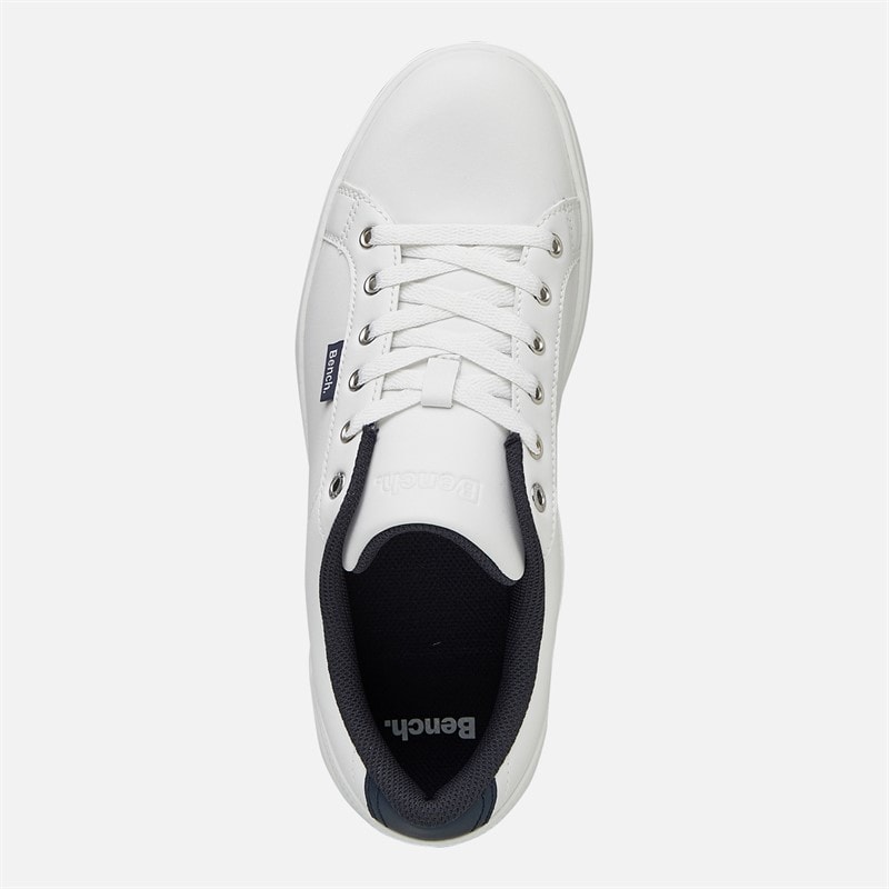 Mens Wainwright Trainers White - Image 4