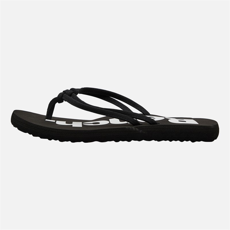 Womens Invisa Flip Flops Black - Image 2