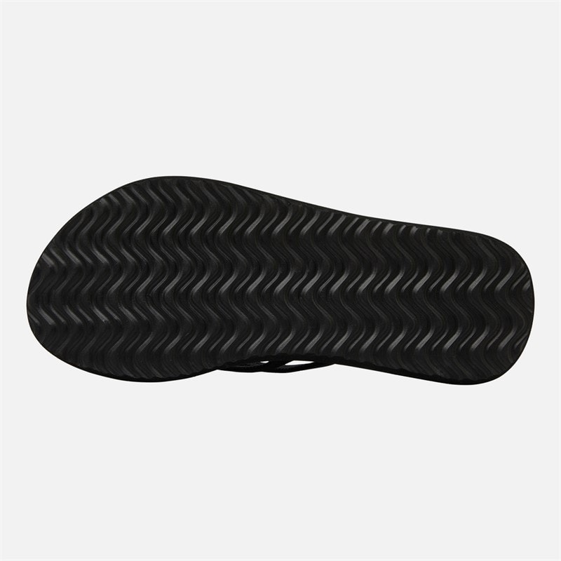Womens Invisa Flip Flops Black - Image 3