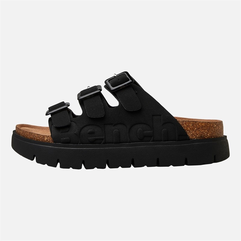 Womens Ushuaia Triple Buckle als Black - Image 2