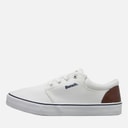 Mens Donnie Canvas Trainers White