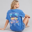 Womens Craya T-Shirt Cobalt Blue