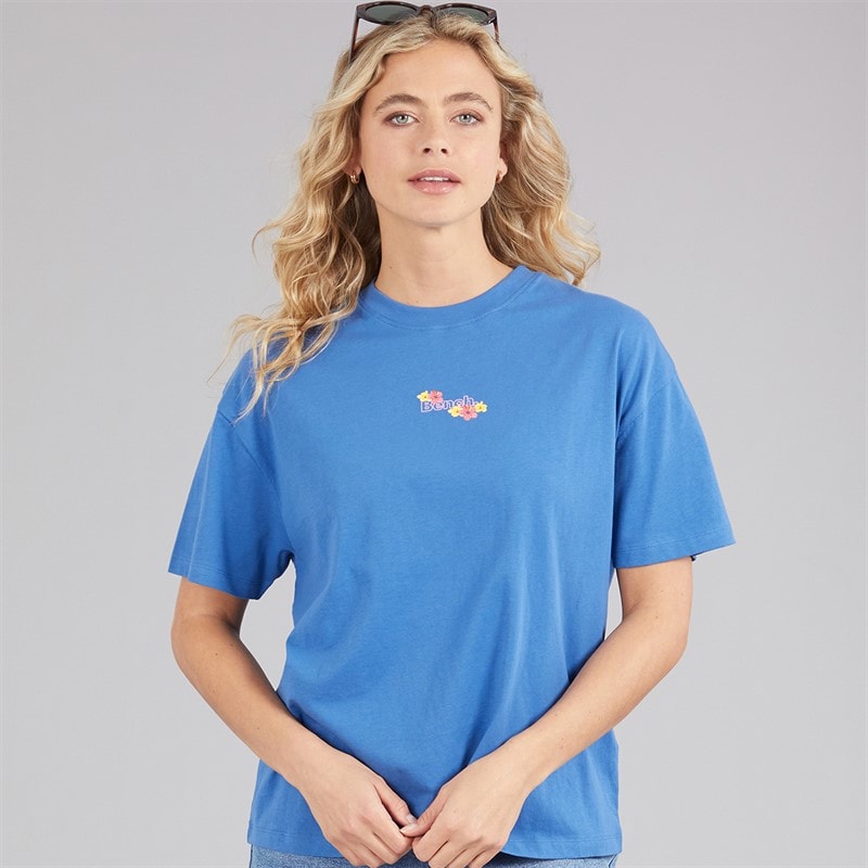 Womens Craya T-Shirt Cobalt Blue - Image 2