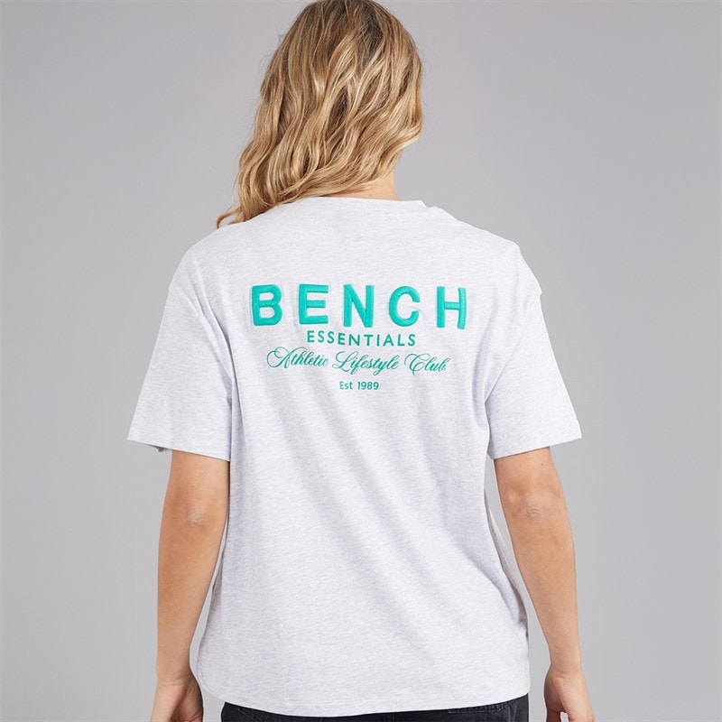 Womens Jorgie T-Shirt Ice Grey Marl - Image 3