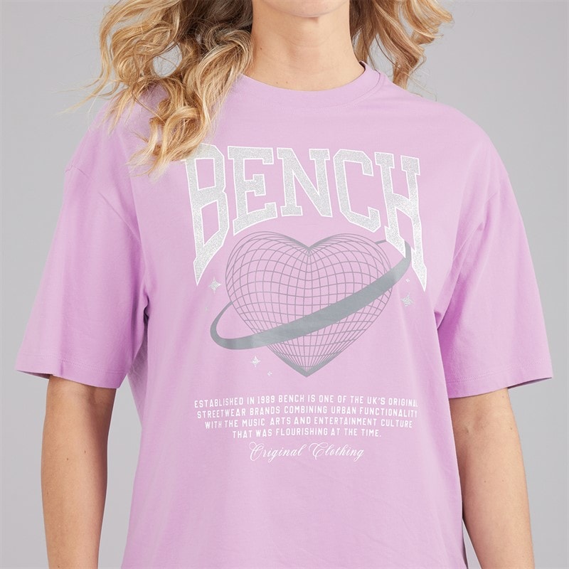 Womens Jilen T-Shirt Lilac Breeze - Image 3