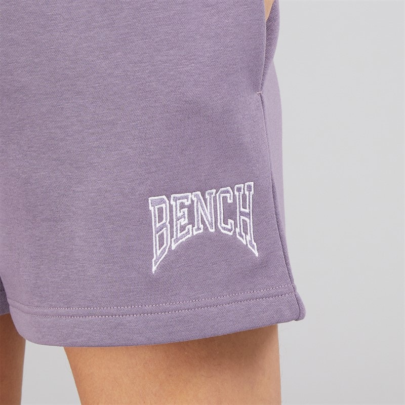 Womens Loanne Fleece Shorts Dusted Grapes - Image 3