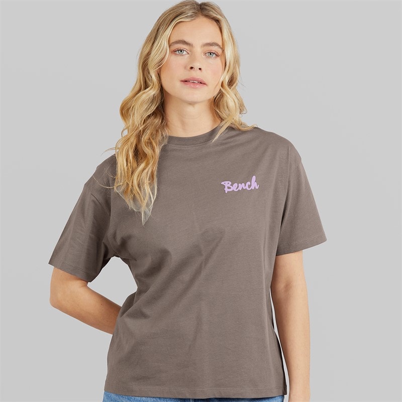 Womens Enalla T-Shirt Charcoal - Image 2