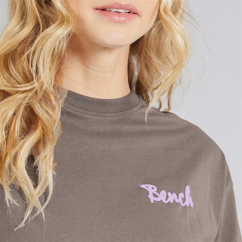 Womens Enalla T-Shirt Charcoal - Image 3