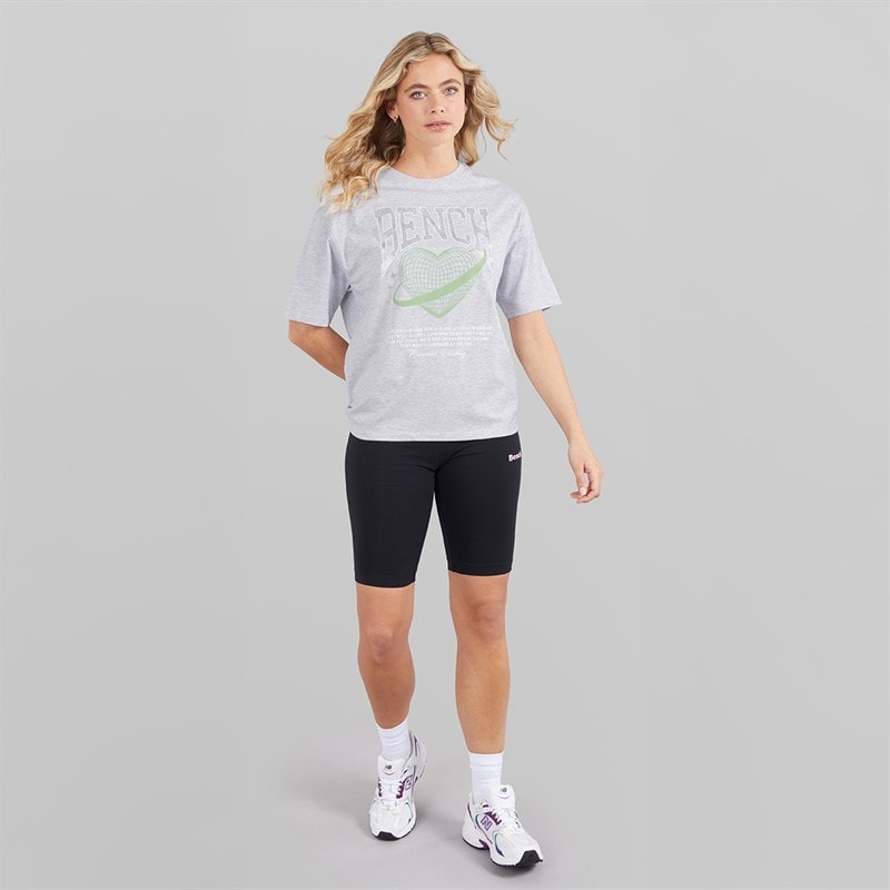 Womens Jilen T-Shirt Grey Marl - Image 4